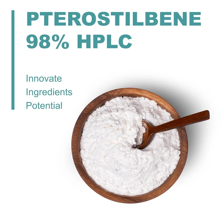 純粋なバルクプテロスチルベン粉末98%HPLC